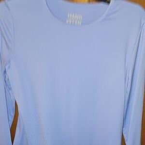 Hang Ten Light Blue Long Sleeve Crewneck Top